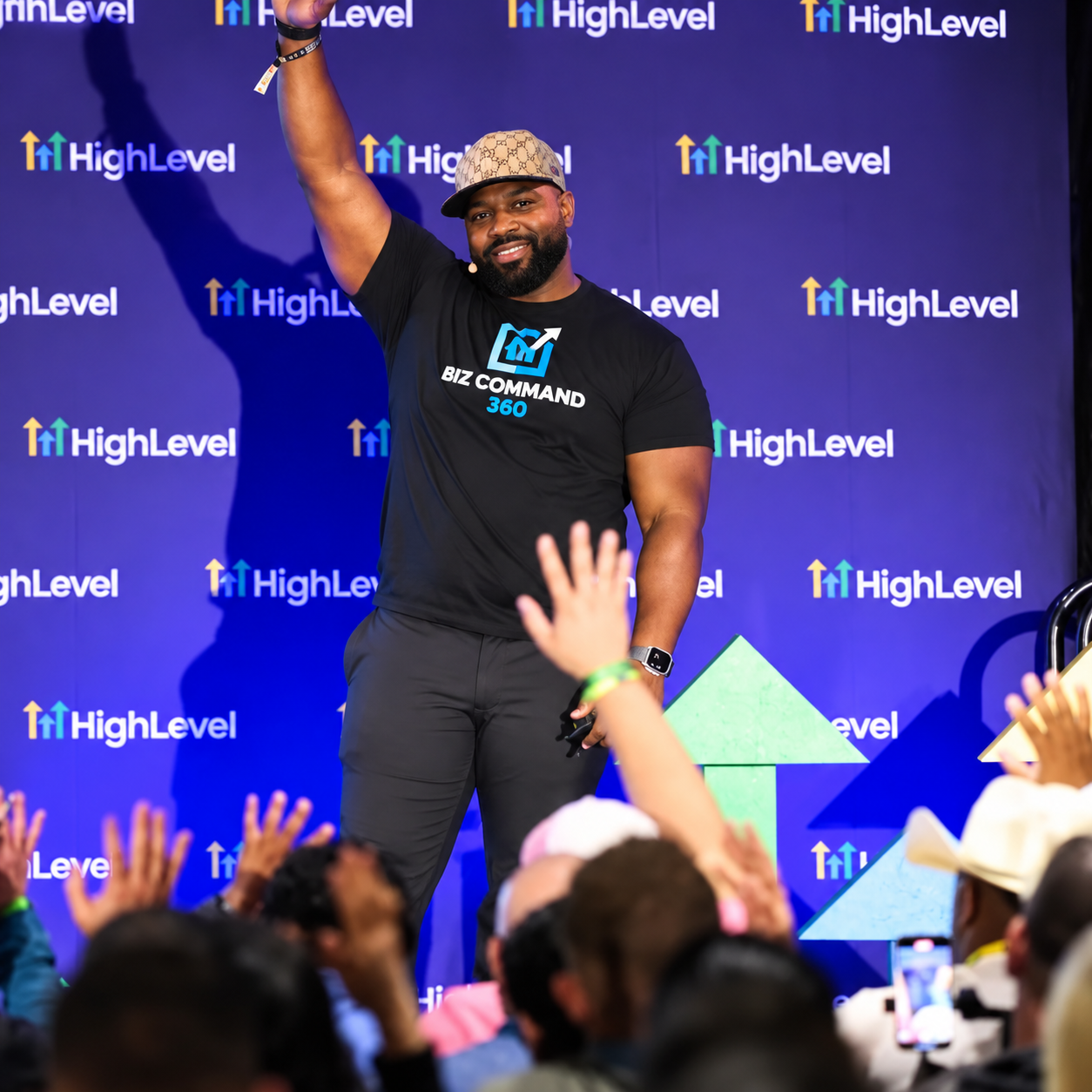 Andy Audate and Biz Consults Inc. live stage milestone 1
