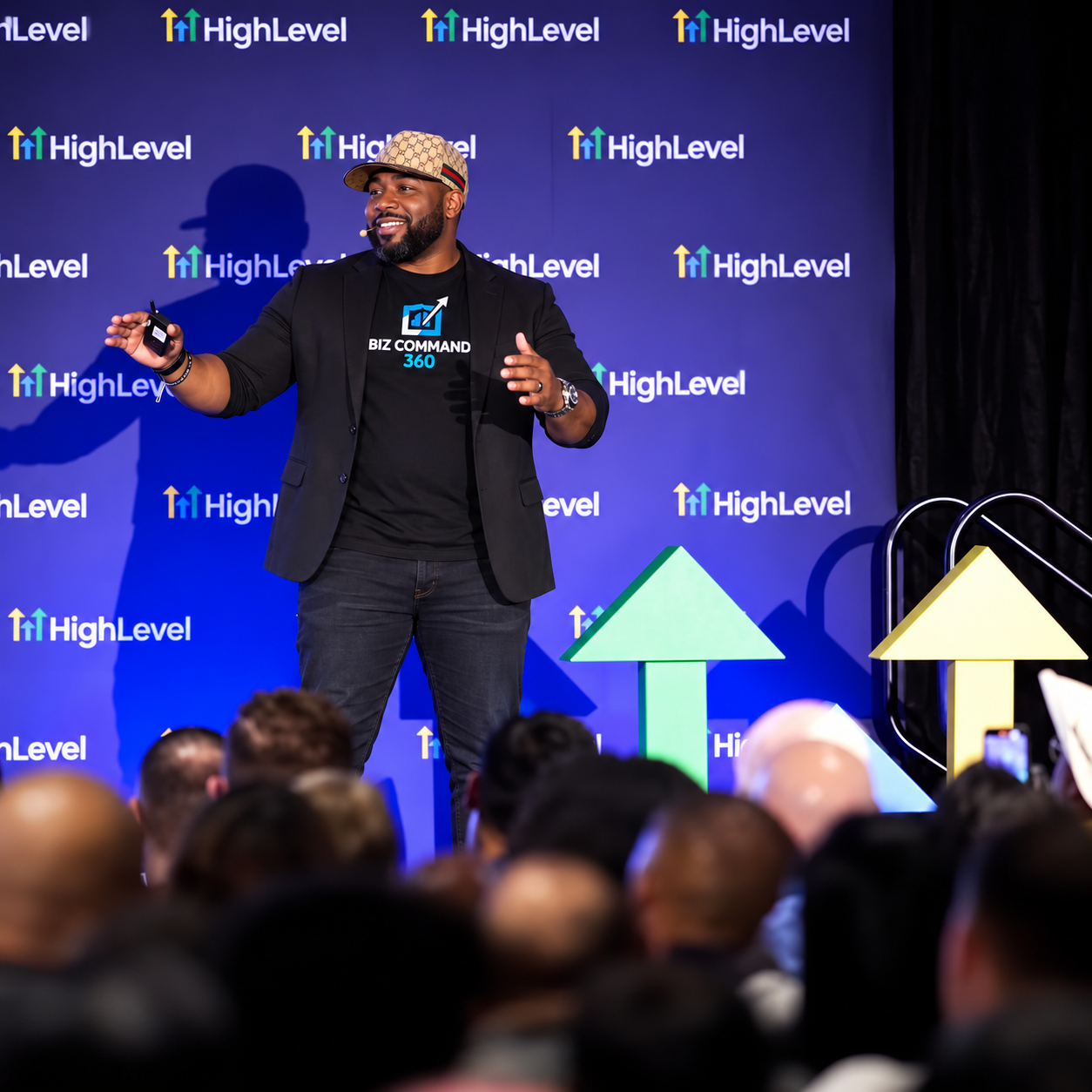 Andy Audate and Biz Consults Inc. live stage milestone 5