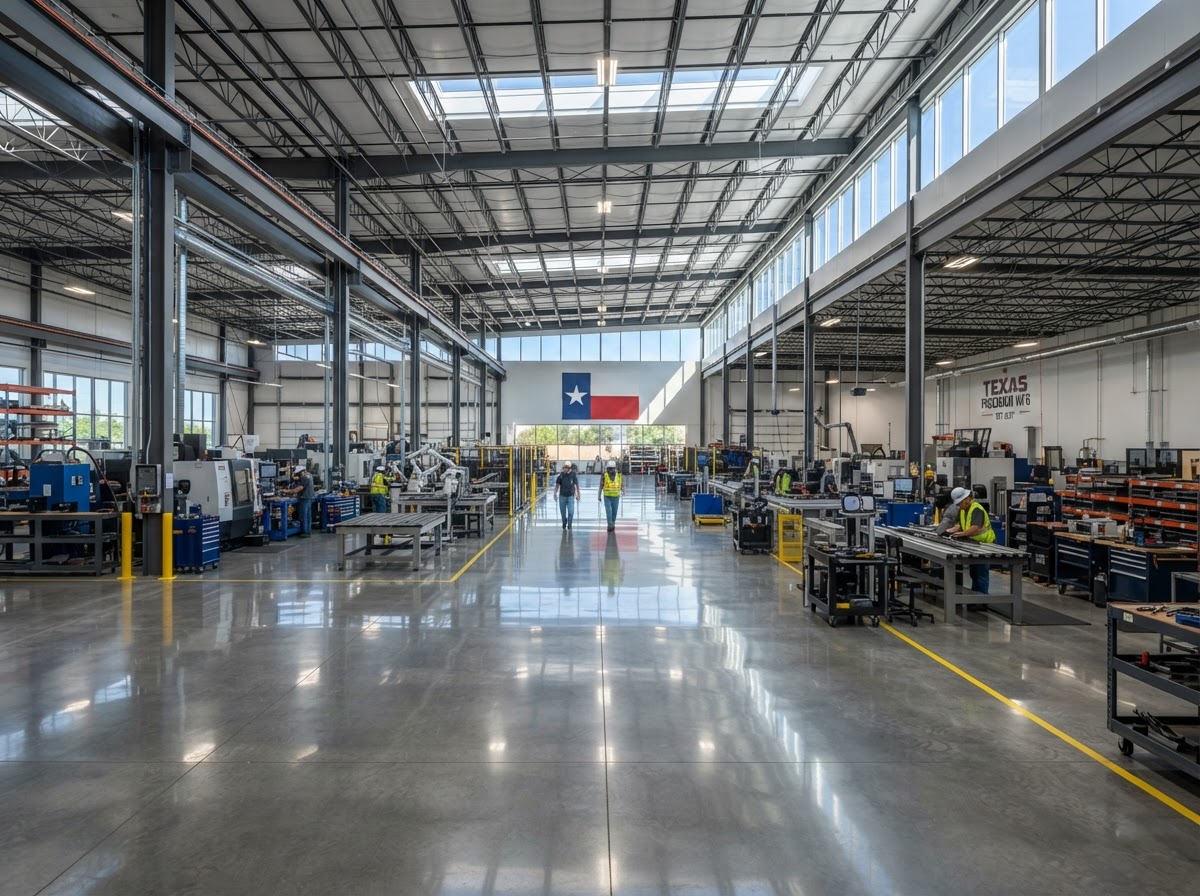 High-Traffic Industrial Polishing