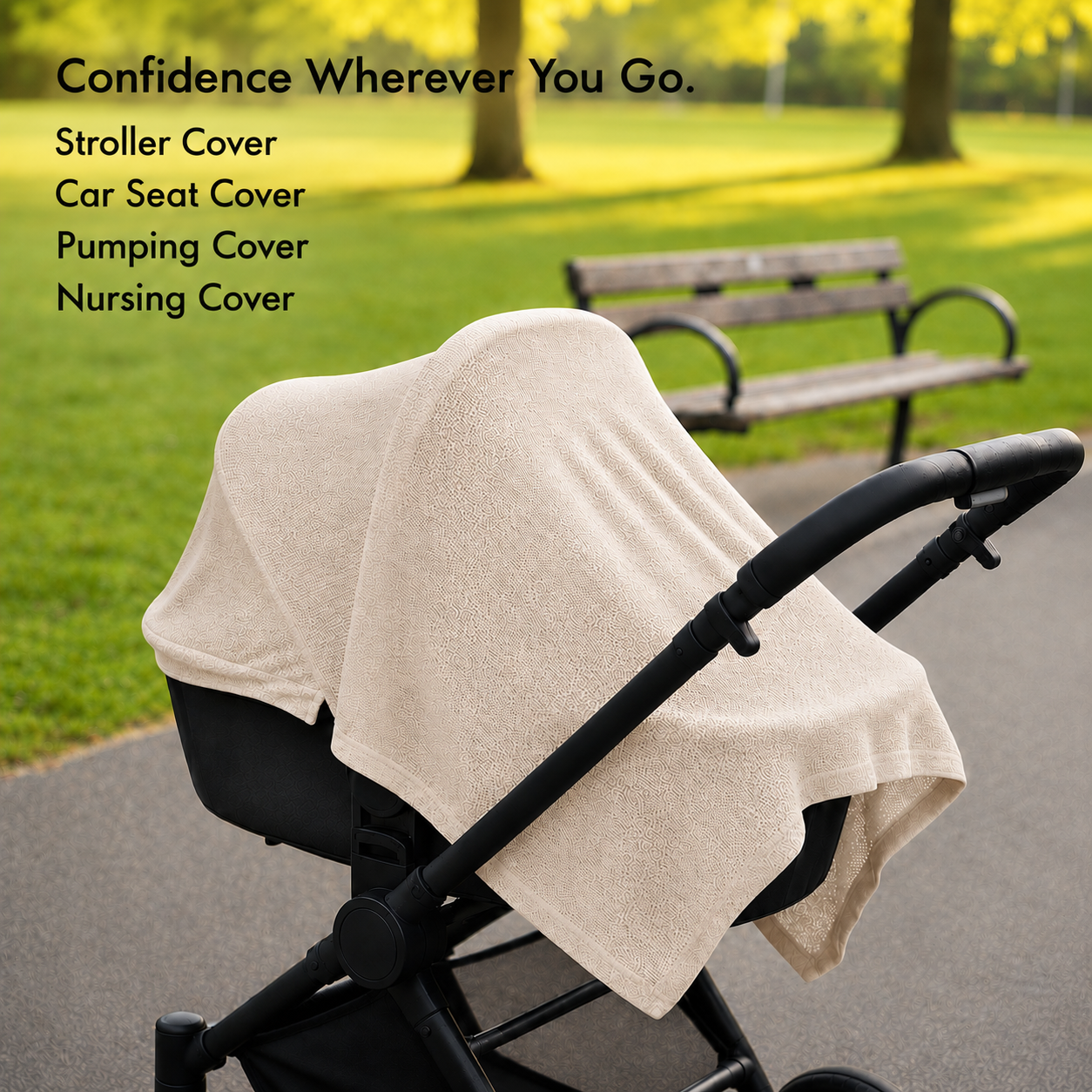 Warm Beige Poncho - Confidence wherever you go