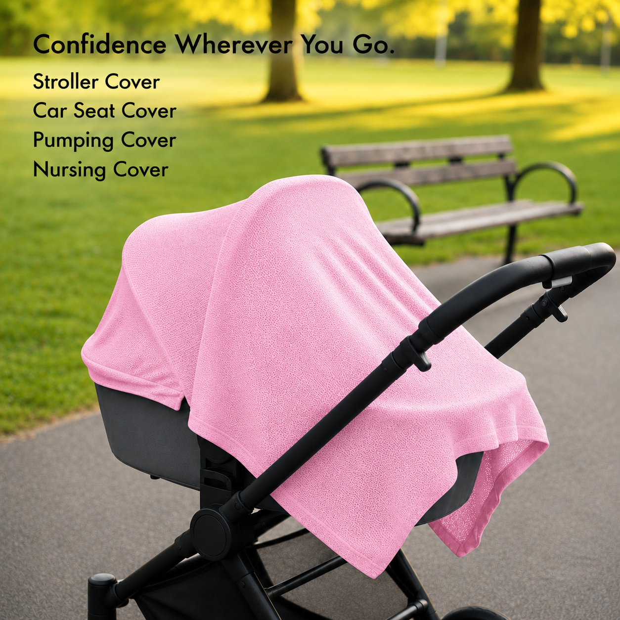 Petal Pink Poncho - Confidence wherever you go