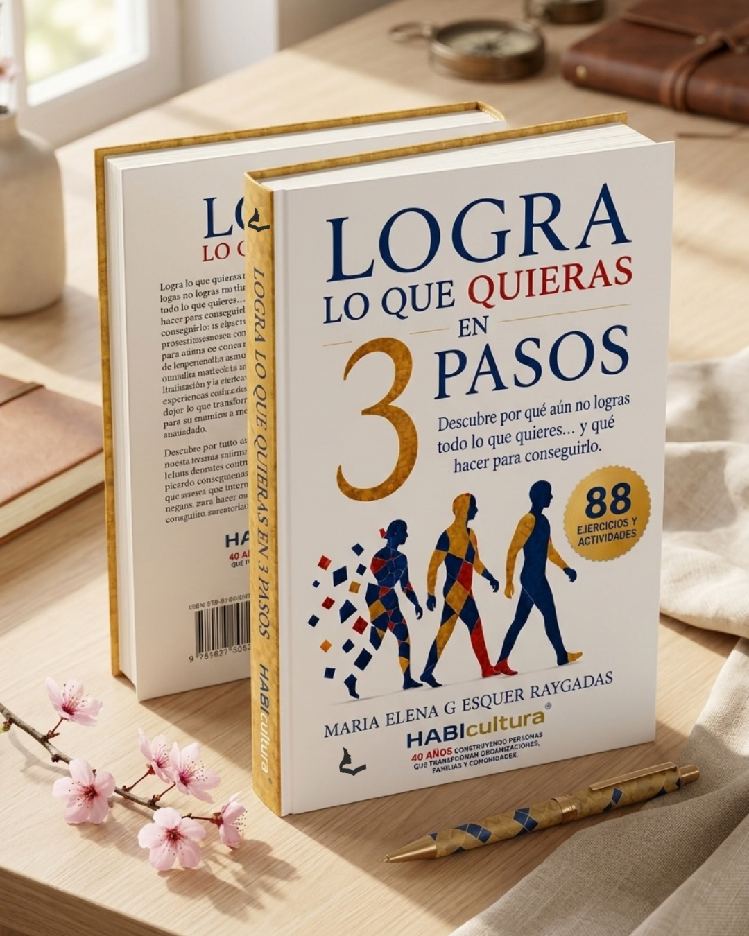 Portada de Logra lo que quieras en 3 pasos