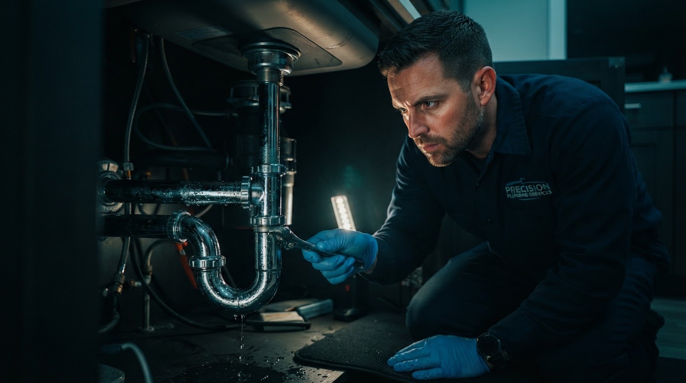 HydroPro plumber at work