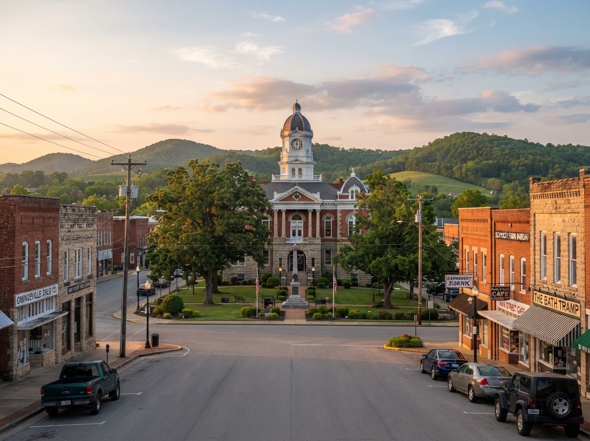 Rural Owingsville Kentucky in Bath County within EJ's Appliance Repair service area