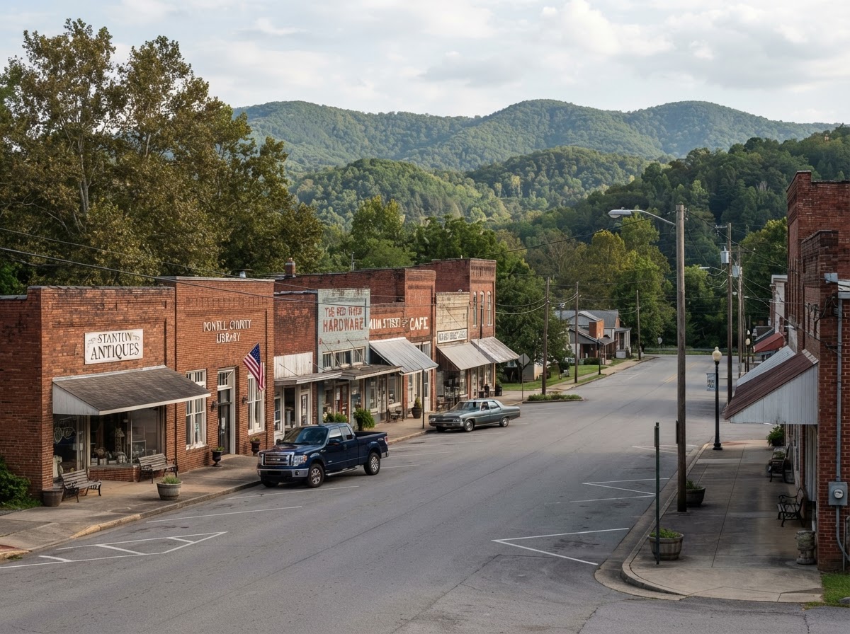 Small town Stanton Kentucky in Powell County near Red River Gorge within EJ's Appliance Repair service area