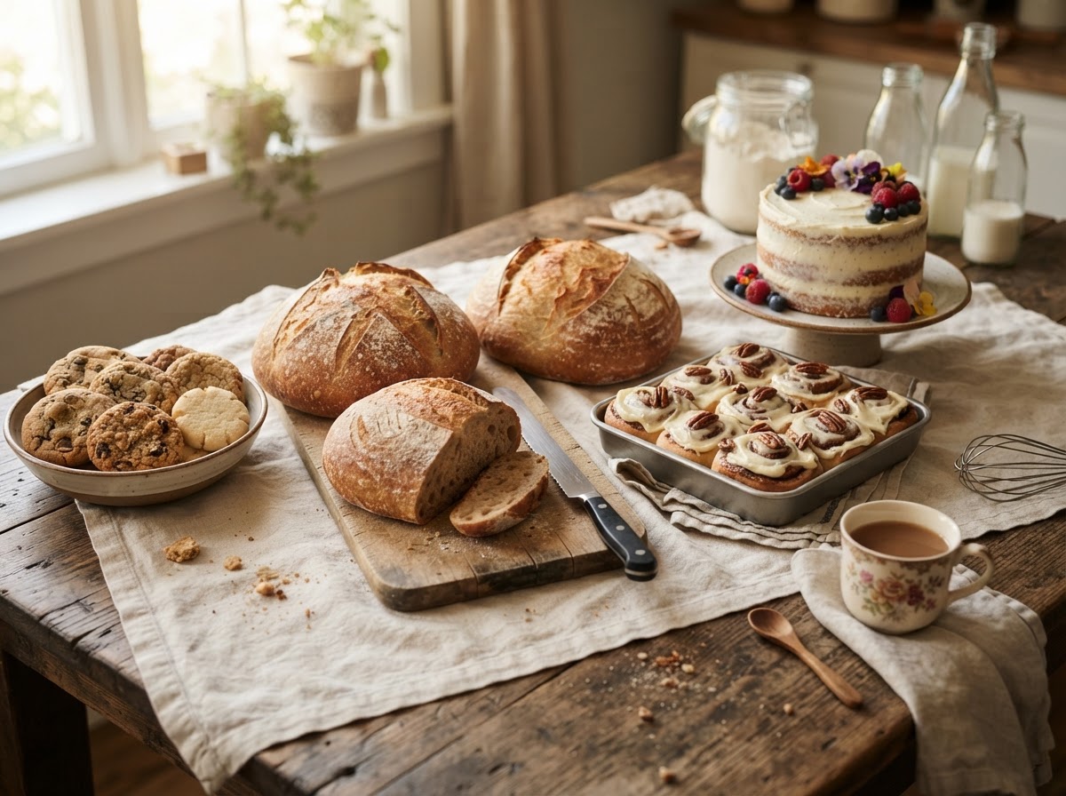 Cookies, Cakes, Breads & Baked Goods