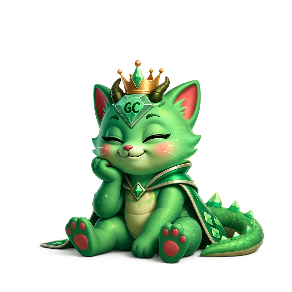 Princess Emerald — Sweepstakes Coin Mascot