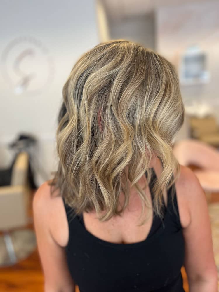 Golden Sun-Drenched Waves — Blonde & Foils by April Marie Hair Design Studio