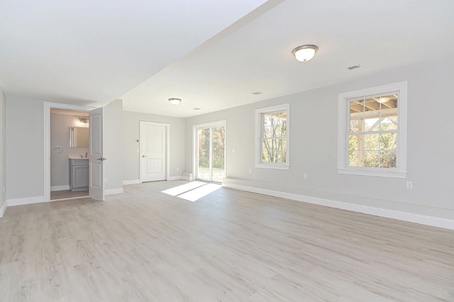 Finished basement