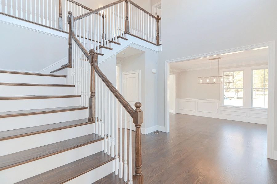 Stairs to the upper level