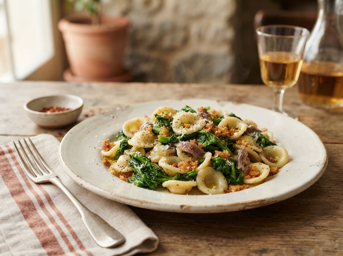 Orecchiette alle cime di rapa