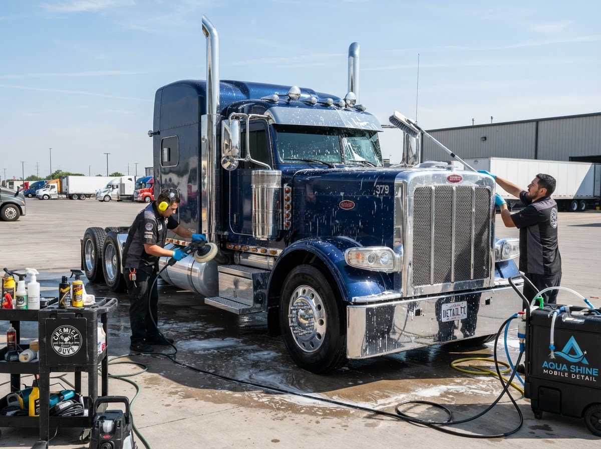 Semi Trucks Detailing