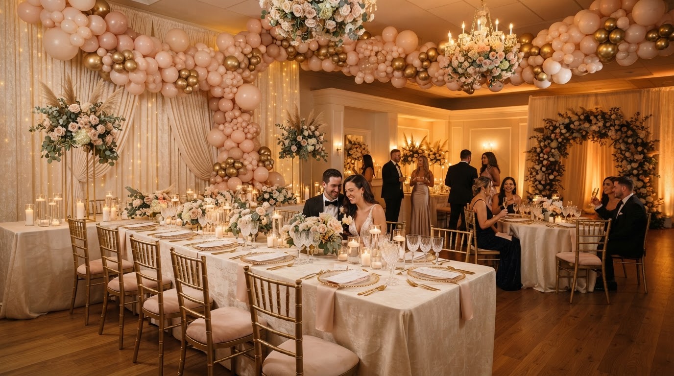 Luxury event decoration