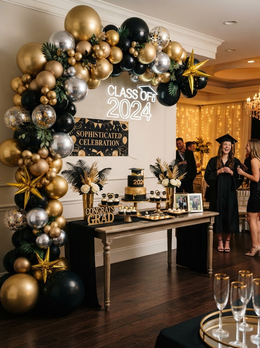 Graduations decoration by Fausdy Decor