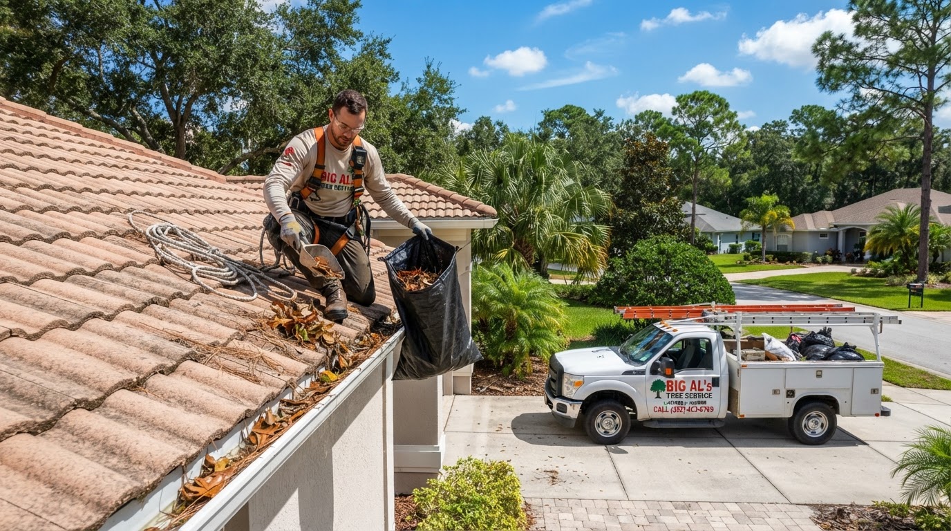 Gutter Cleaning & Debris Haul-off