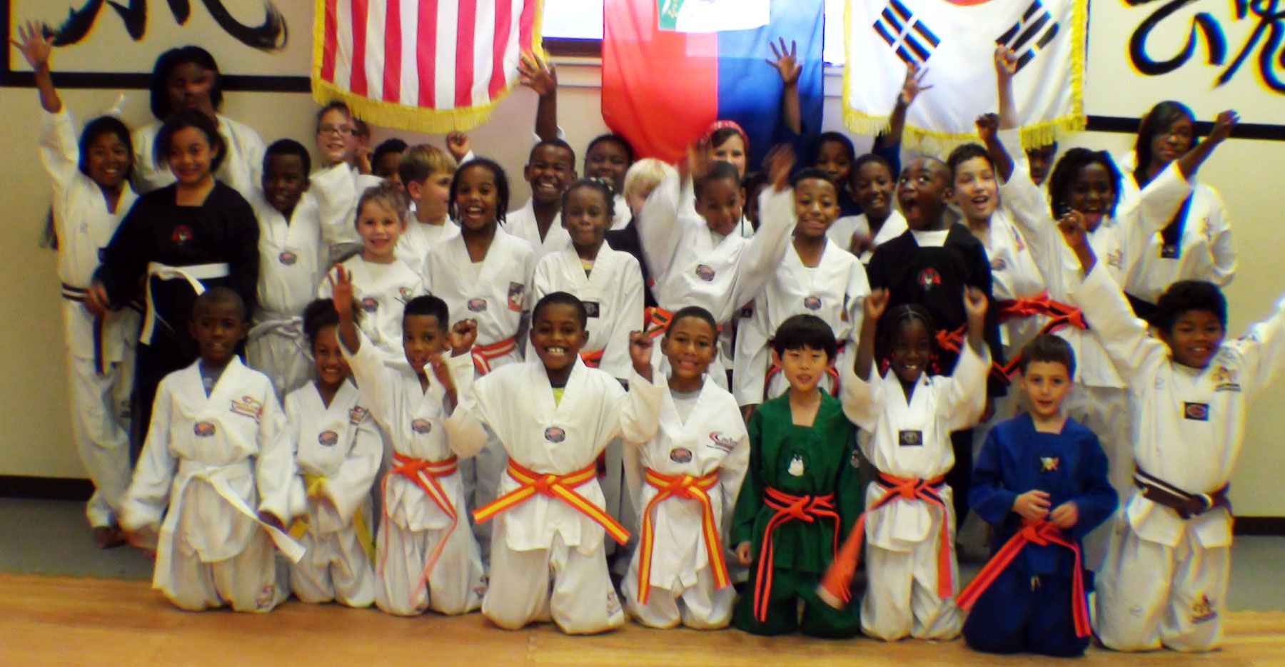 Cadet Martial Arts student team and summer camp squad in Baltimore