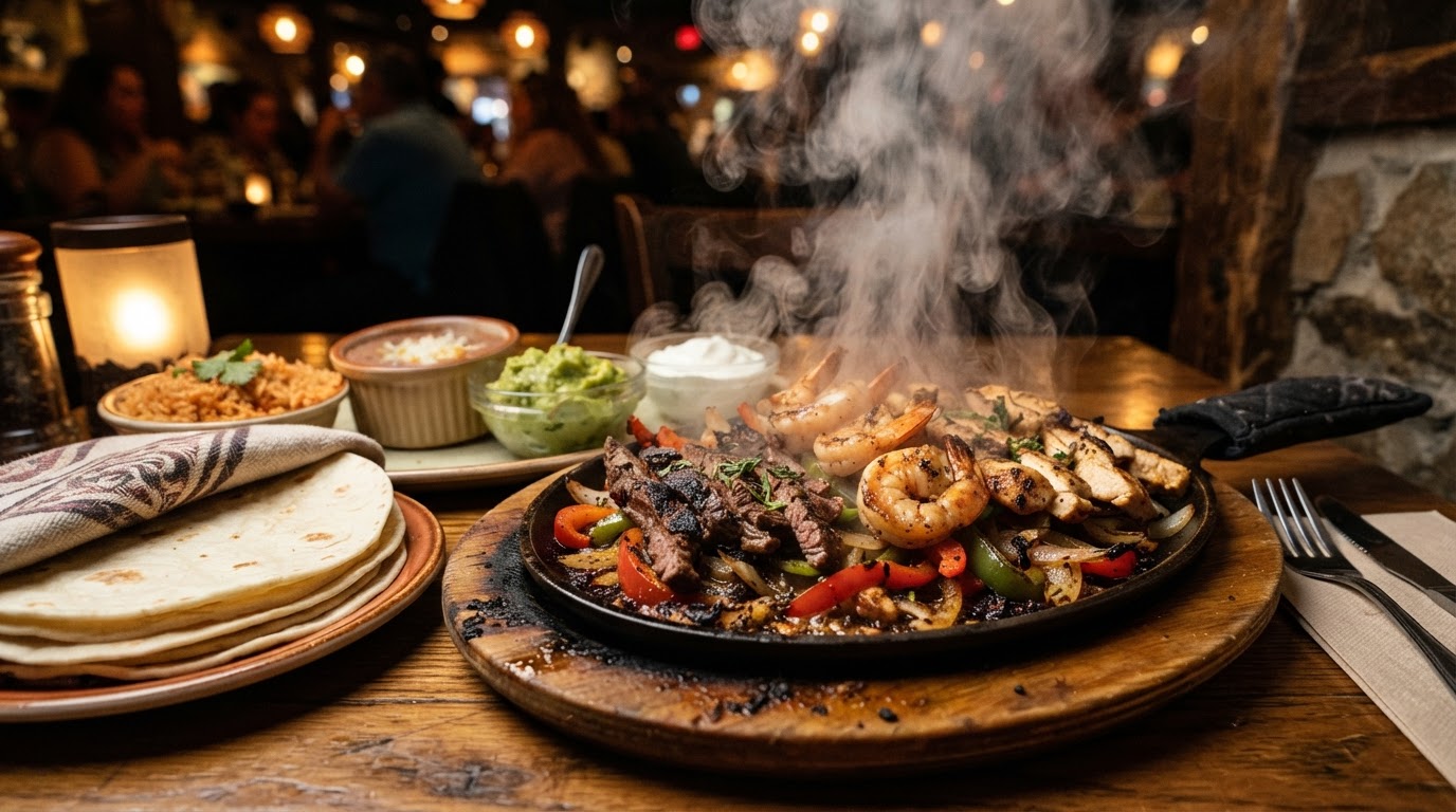 Carnes, Pollo & Fajitas
