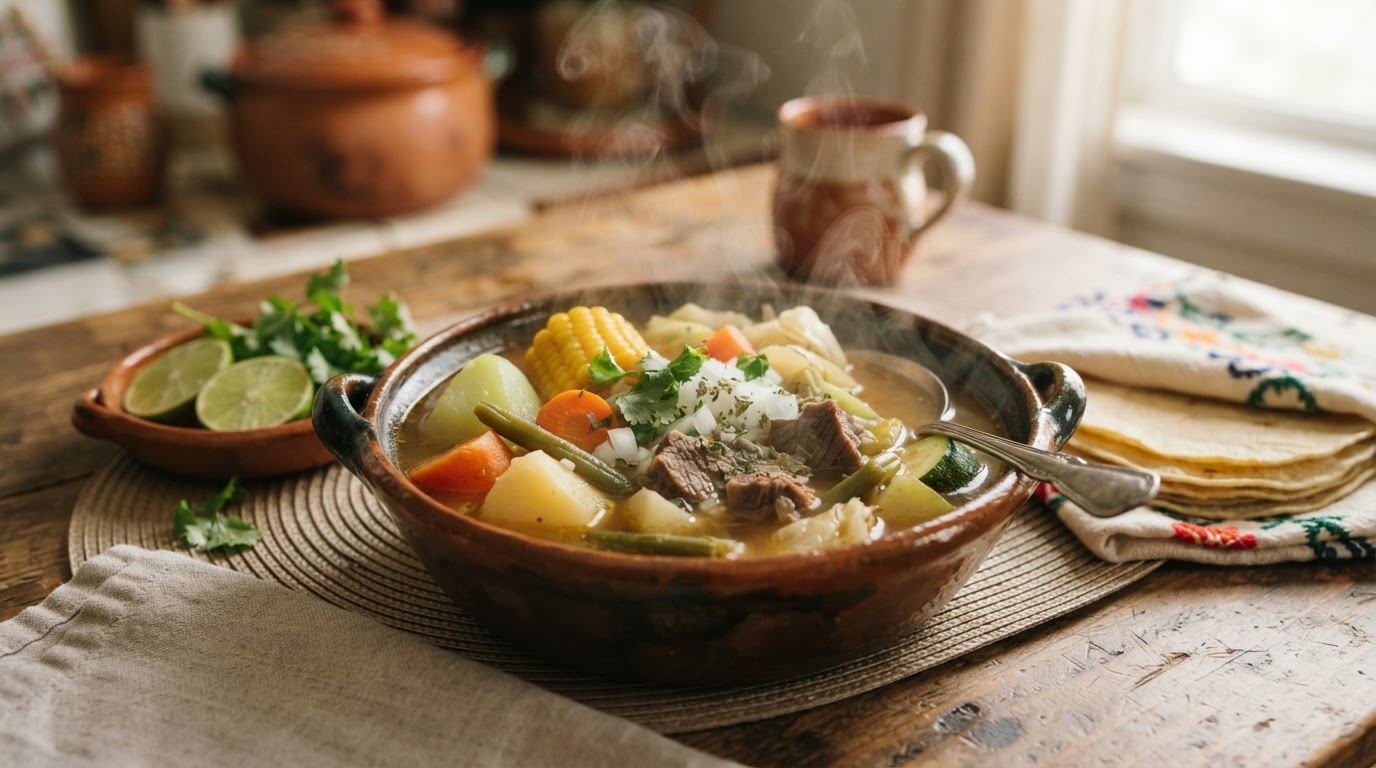 Caldos, Sopas & Ensaladas