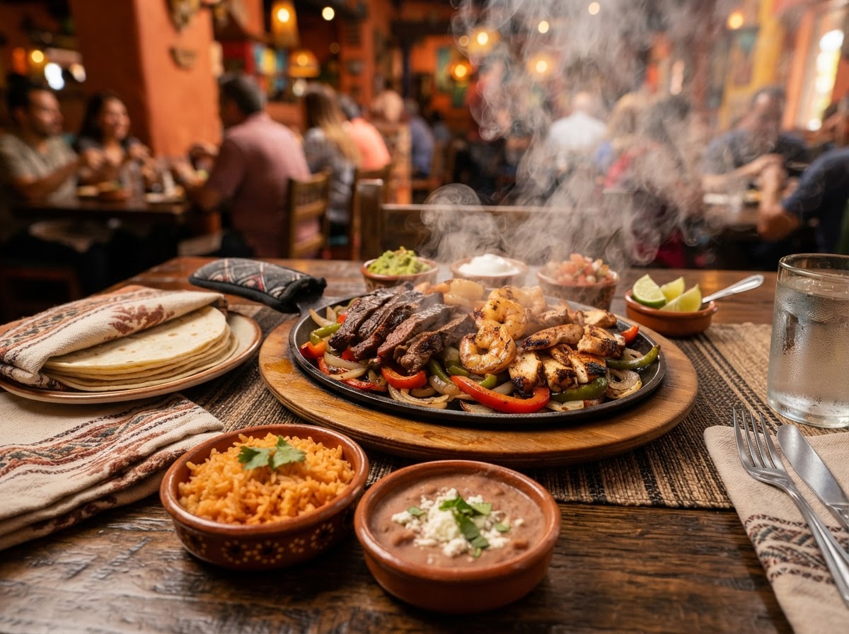 Fajitas a la Plancha