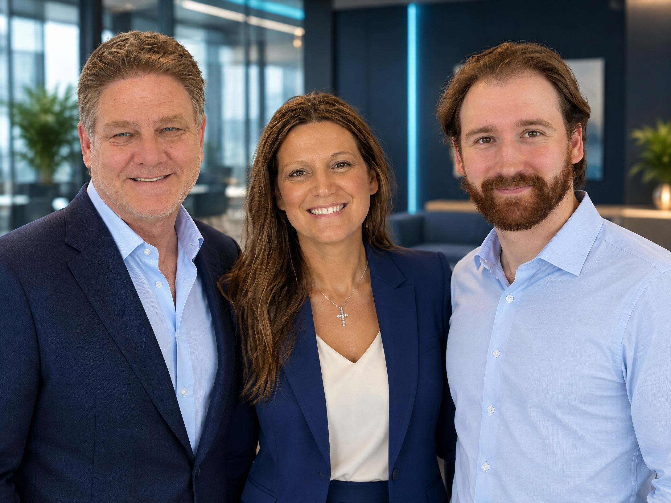 Keith, Shannon, and Jonathan Mette, co-founders of Elite Brand Builders