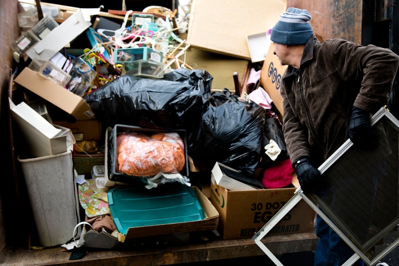 Junk removal work by Duke's