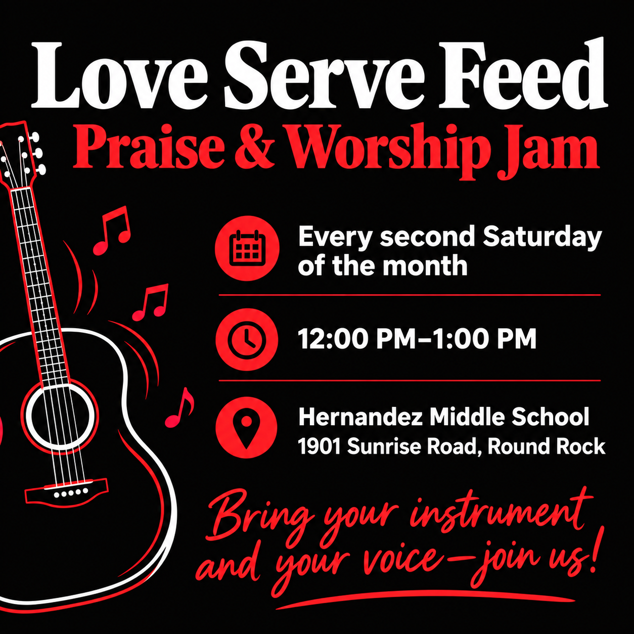 Monthly Praise & Worship Jam