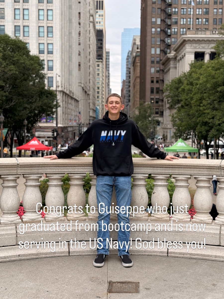 Congrats to Guiseppe DiTommaso!