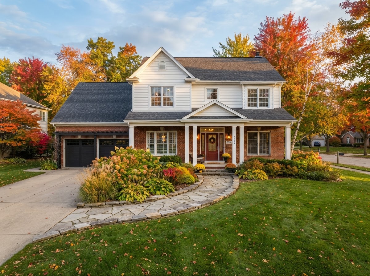 Home at 3100 W. 26 Mile Rd