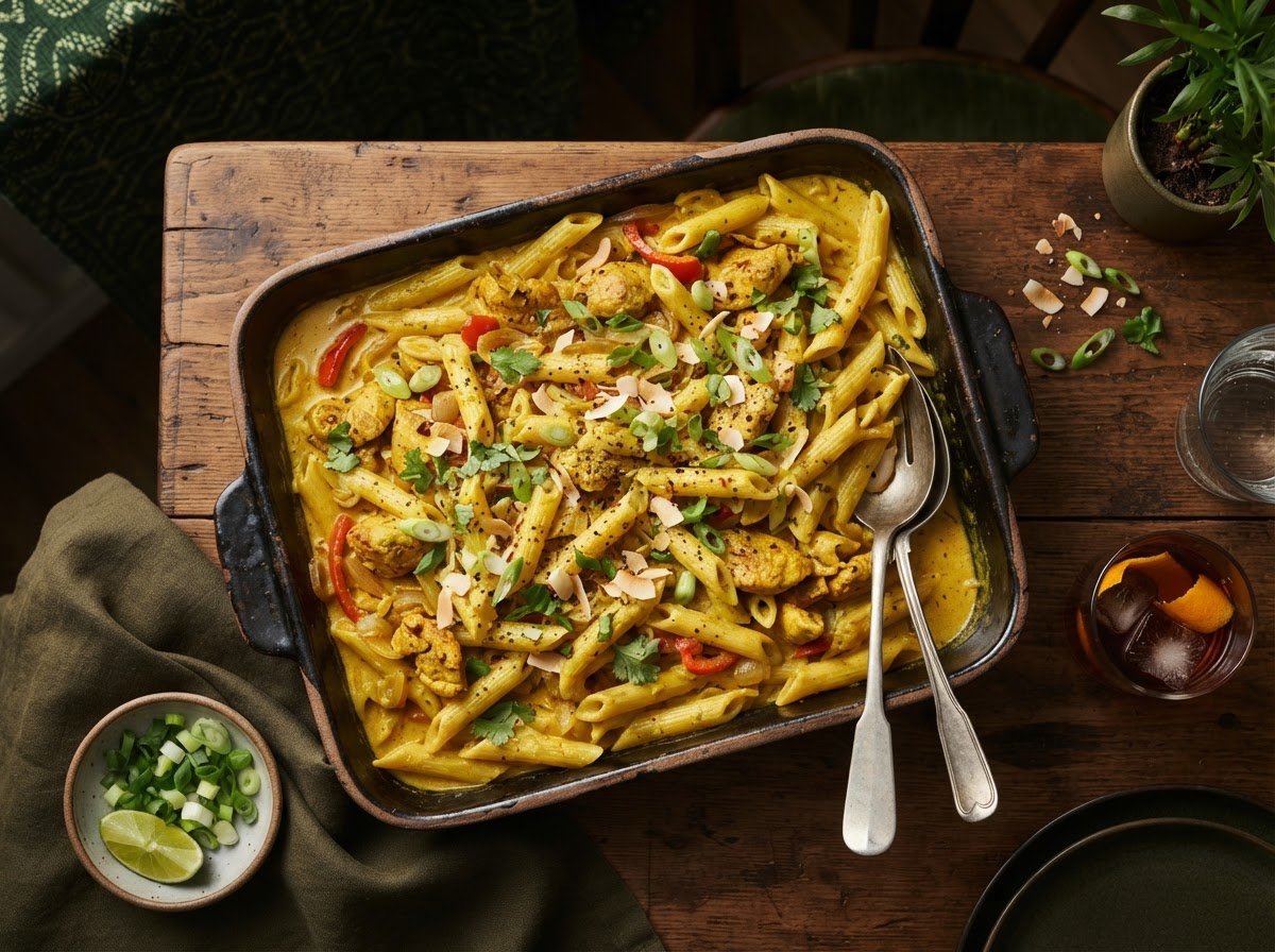 Curry Chicken Pasta