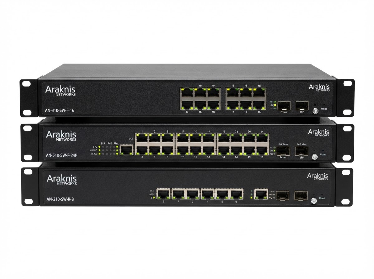 Managed PoE+ Network Switches