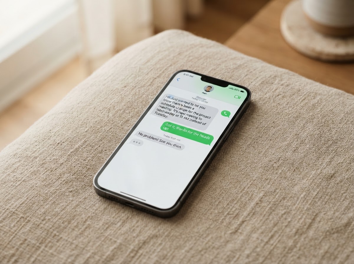 Adjust by phone or SMS
