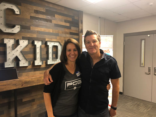 Laurie Winckel with Britton Cameron, Nashville songwriter and producer