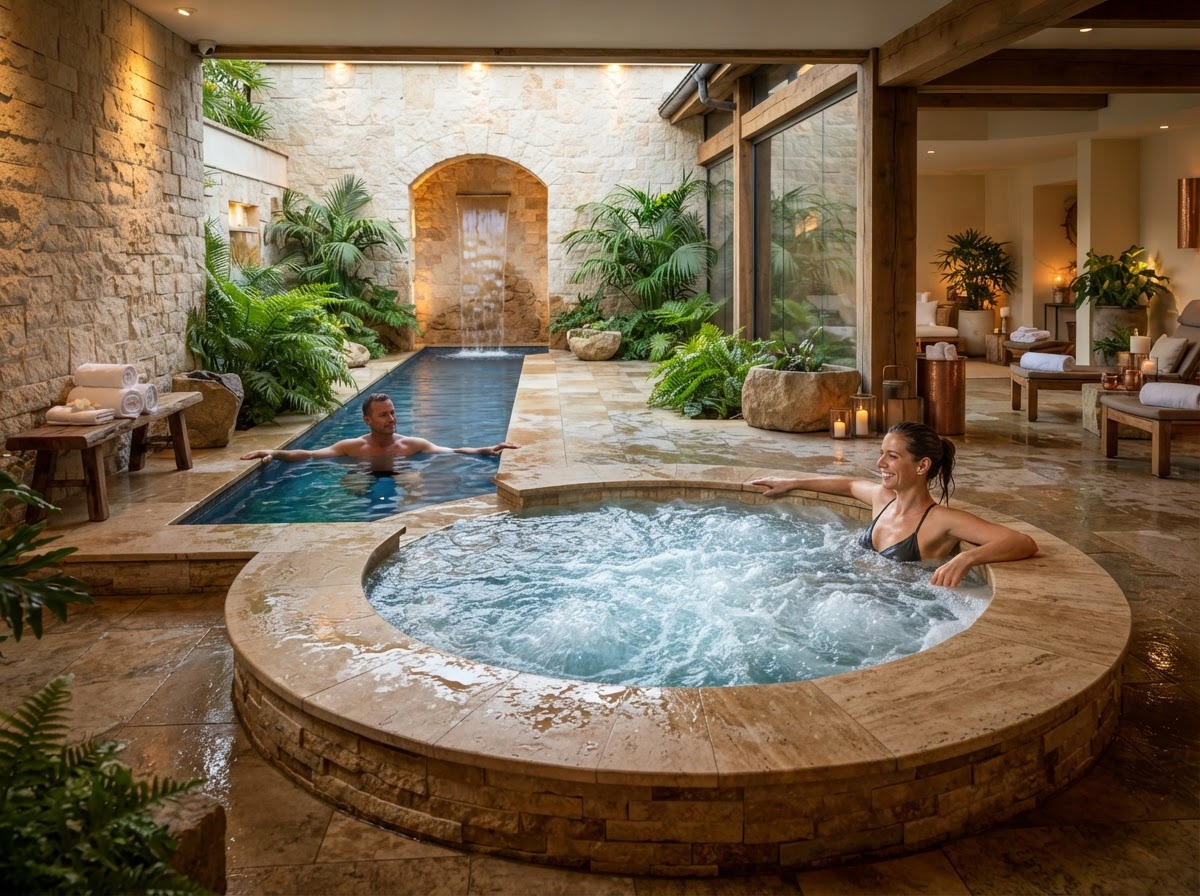 Jacuzzi and cold plunge experience