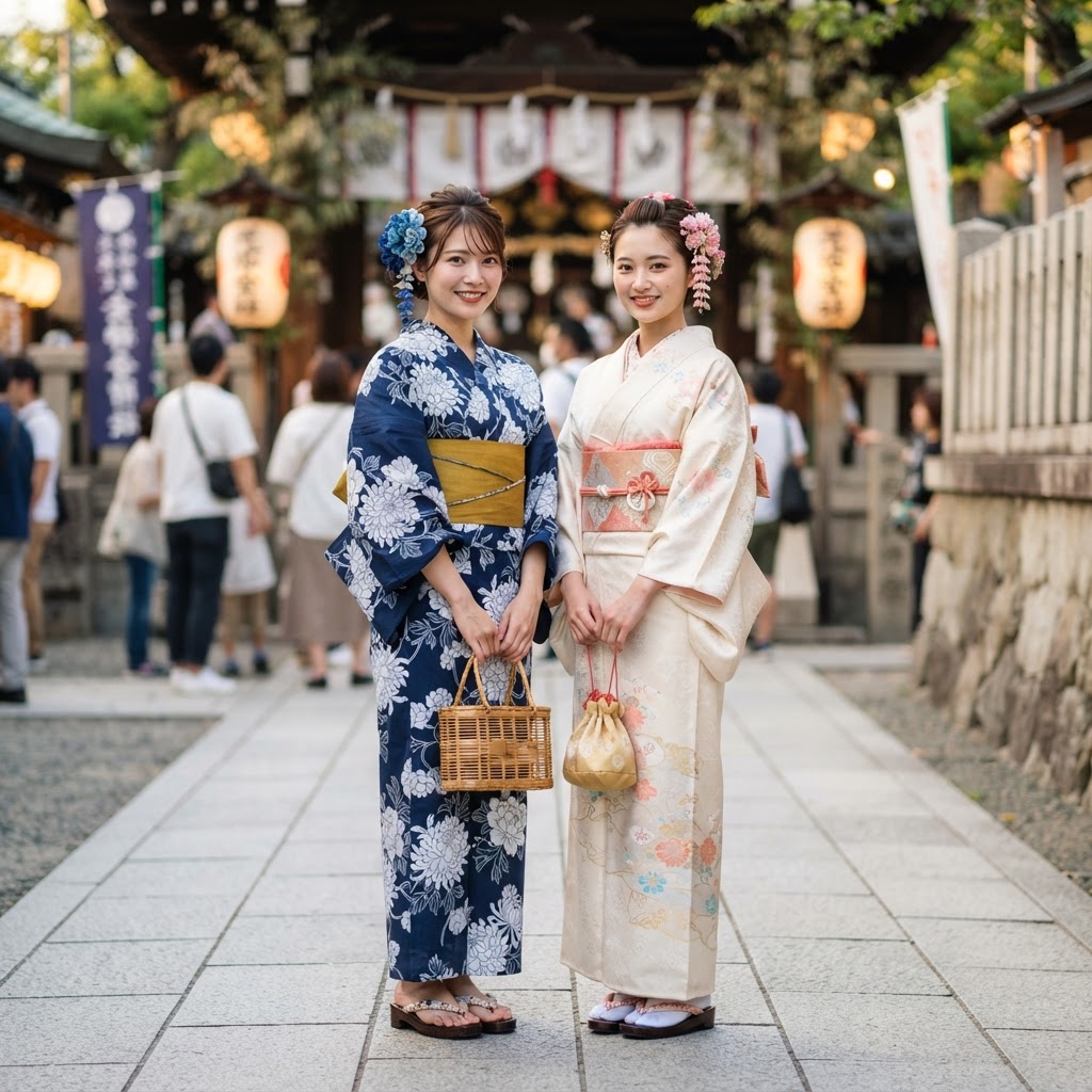 Japanese styling and photobooth experience