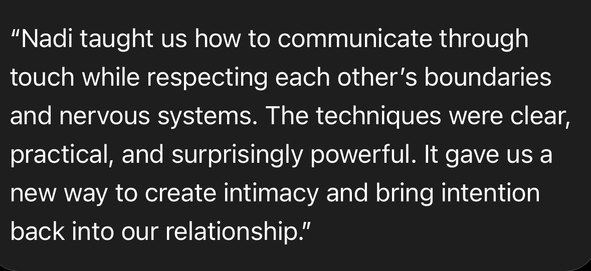 Screenshot of review from Partnered Couple