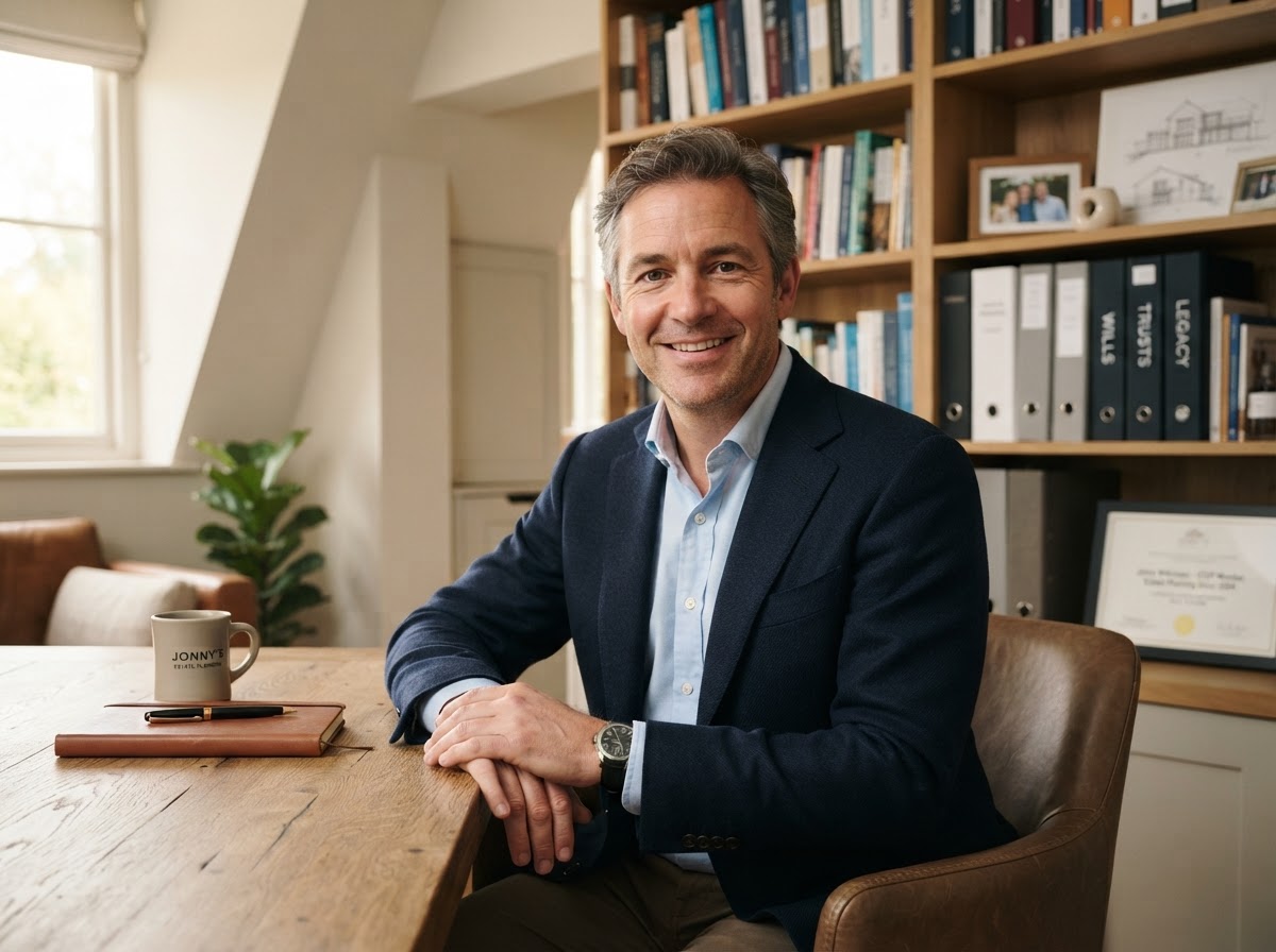 Jonny, Founder of Estate Connect with 20 years of UK financial services experience
