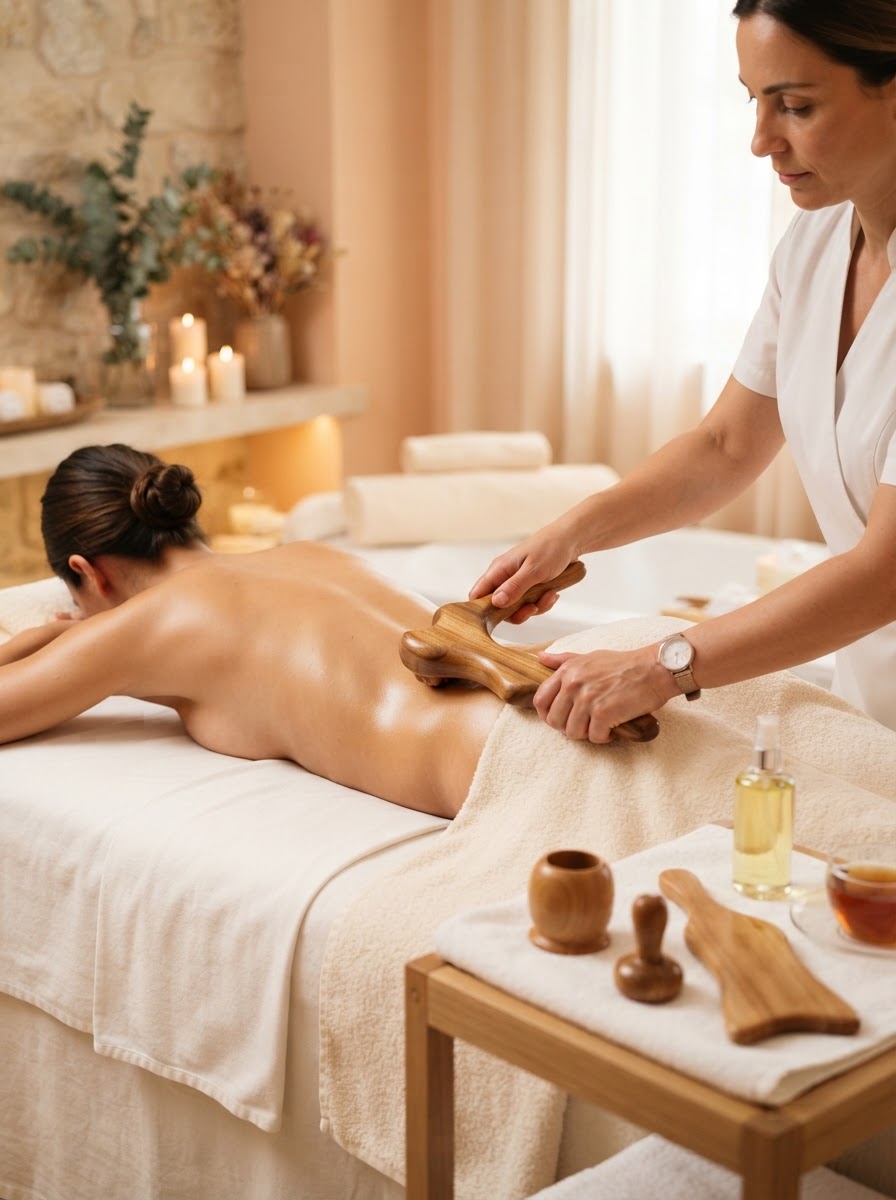 Wood therapy body sculpting massage treatment in Miami