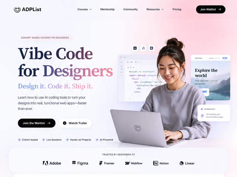 Vibe Code For Designers