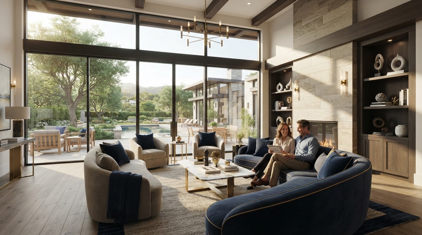 Luxury home interior