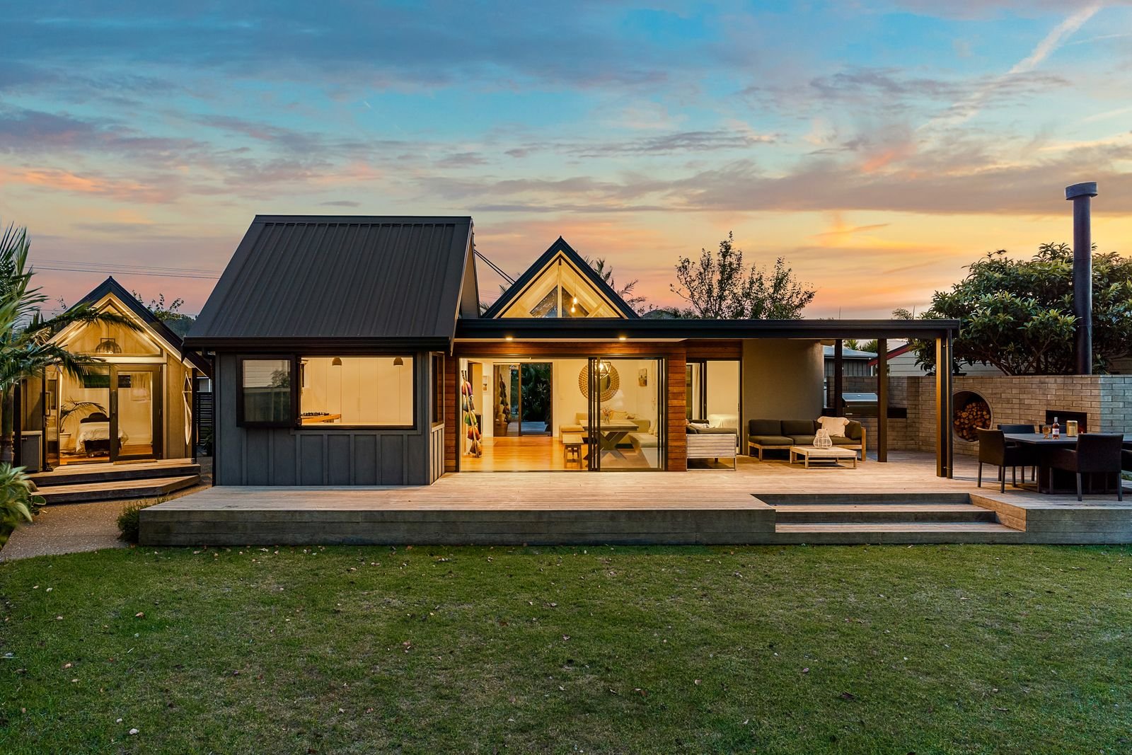 Completed building and outdoor project by Woodview Projects in Northern NSW