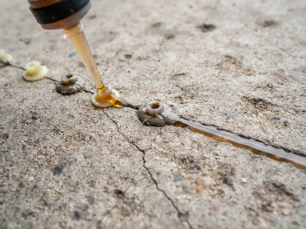 Concrete Repair craftsmanship detail showing construction quality in Catalina Foothills, AZ