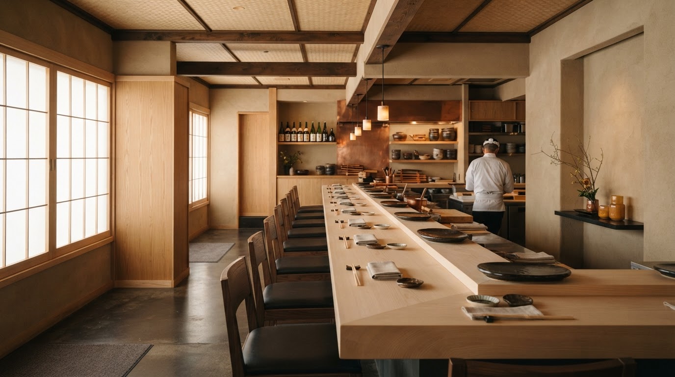 Sushi & Izakaya Restaurant — Restaurant