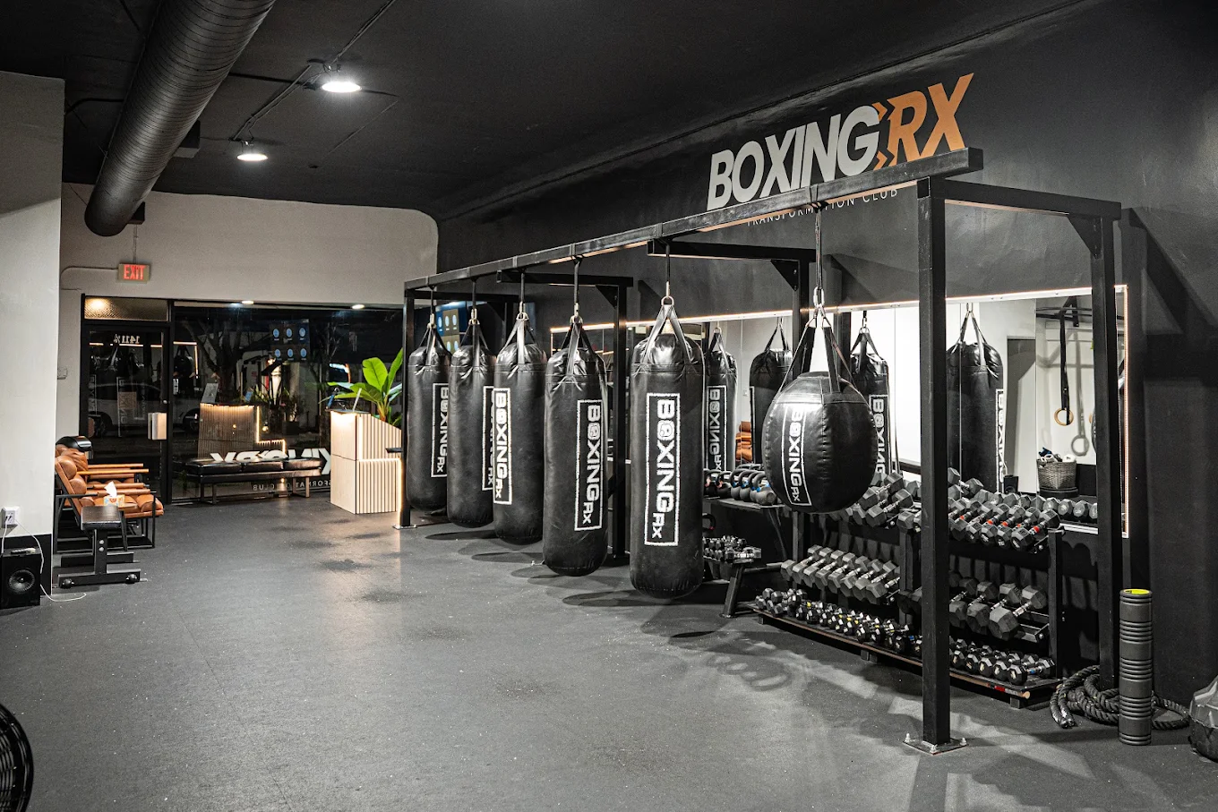BoxingRX Exterior Facility at 1411 W Kenneth Rd Glendale