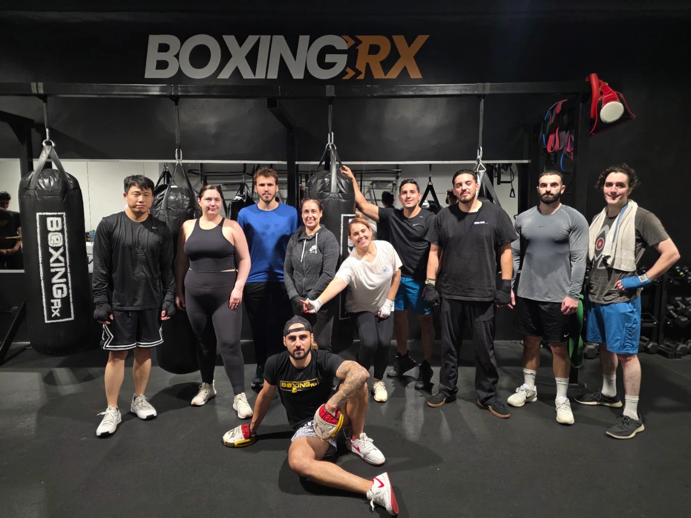 BoxingRX Member Training in Class