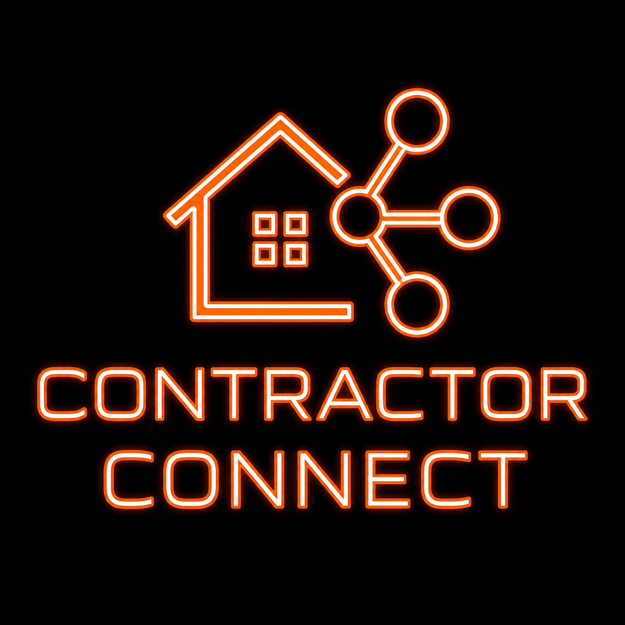 Contractor Connect Neon Sign