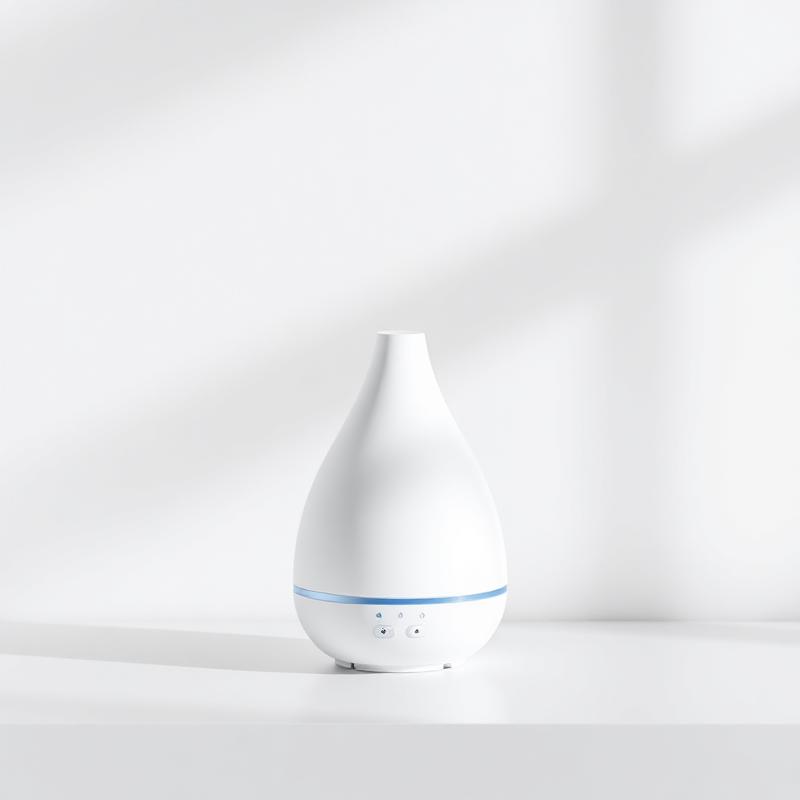Sleek white aroma diffuser