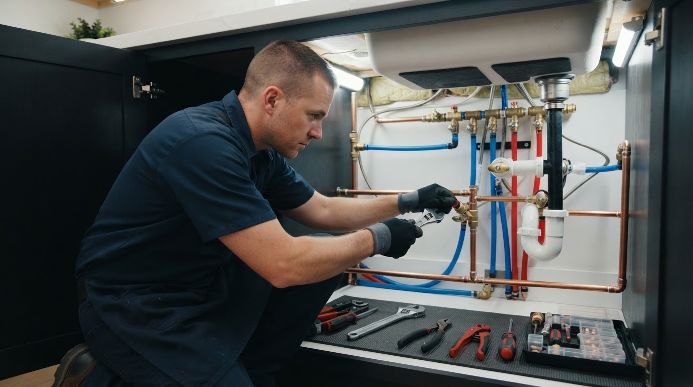 Plumbing services by Pj's Remodeling Service LLC