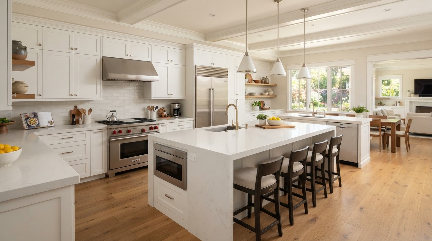Kitchen remodeling project completed by Pj's Remodeling Service LLC in Lancaster, PA