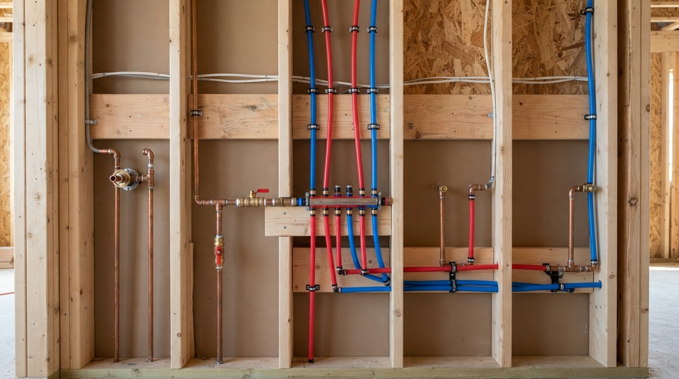 Plumbing installation completed by Pj's Remodeling Service LLC in Lancaster, PA