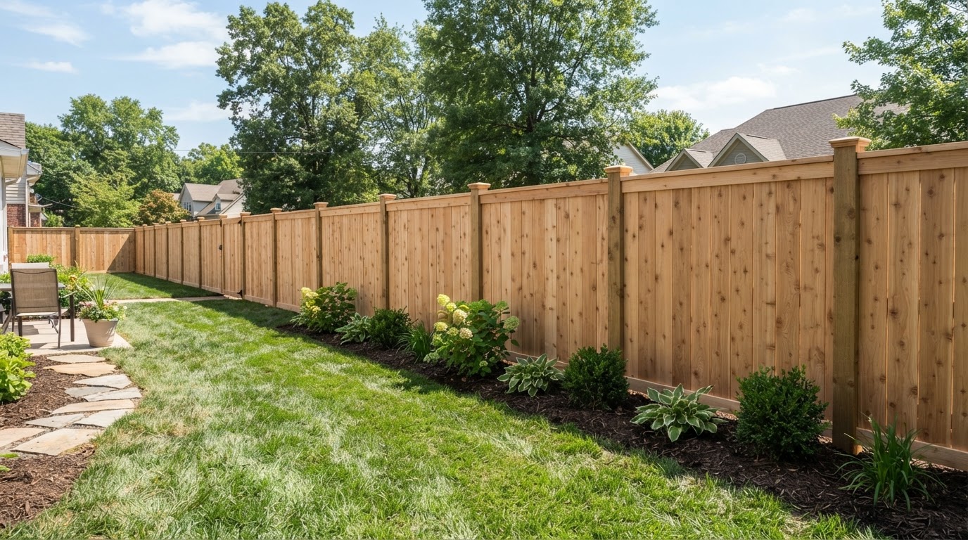 Fence installation project completed by Pj's Remodeling Service LLC in Allentown, PA
